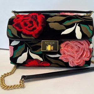 Evelyn Rose Garden Purse with Matching Wallet